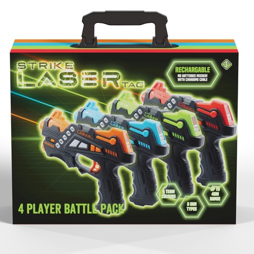 Strike laser tag rechargeable - tag,
