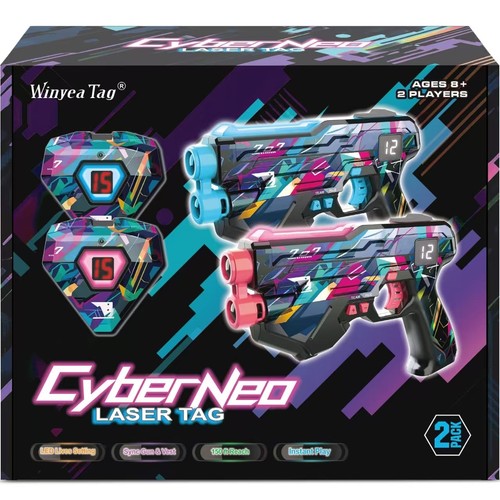 Laser tag guns - guns, vests
