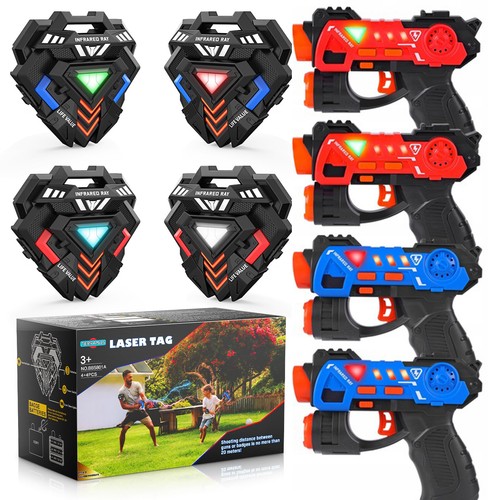 Laser tag guns set player - tag,