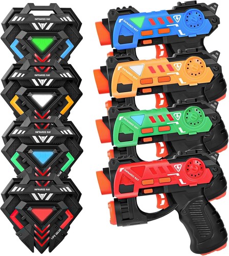 Kizjorya laser tag guns set - laser,