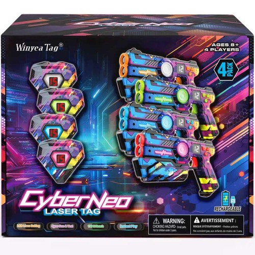 Rechargeable laser tag set - laser, of